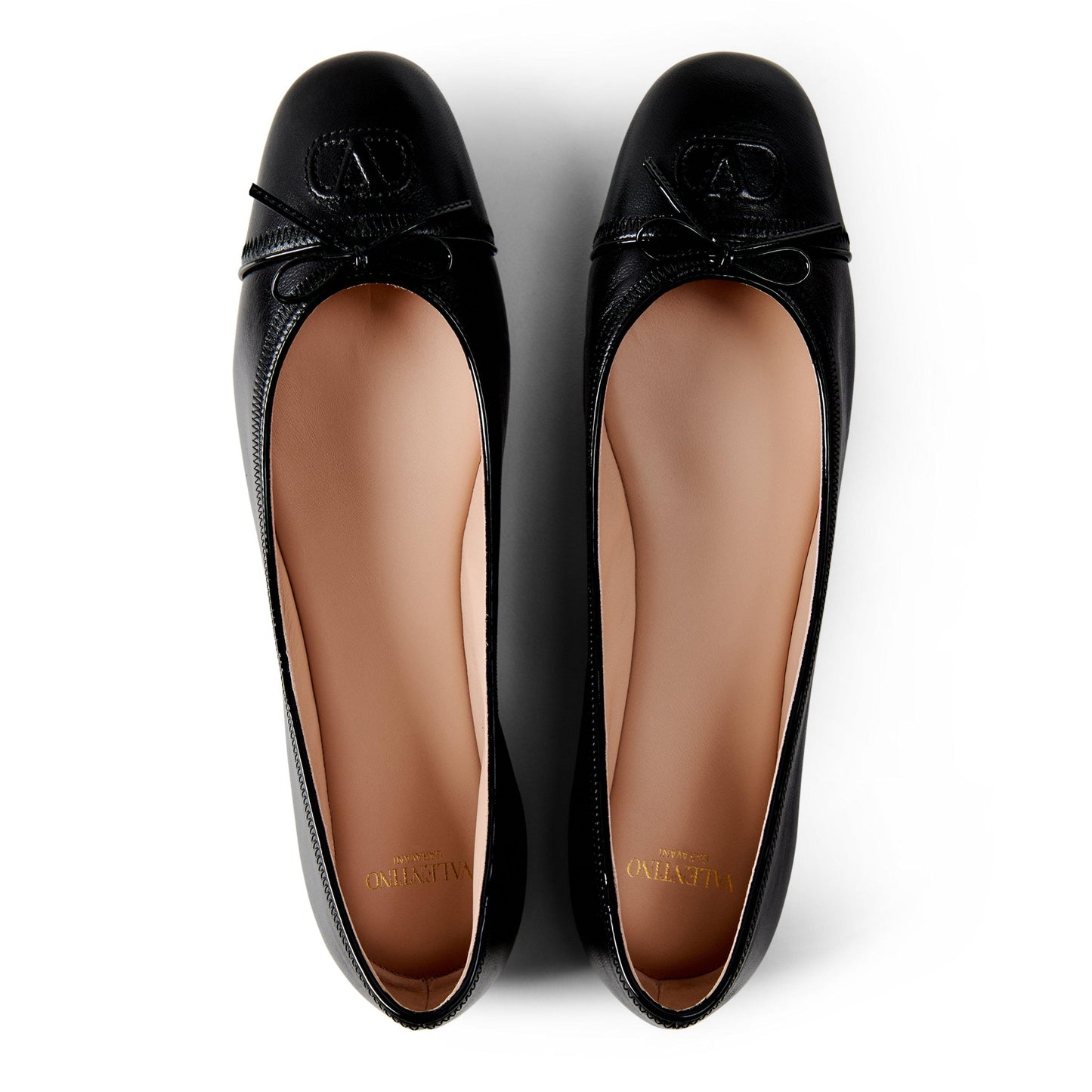 Valentino Garavani VG Vlogo Ballerina Ld63