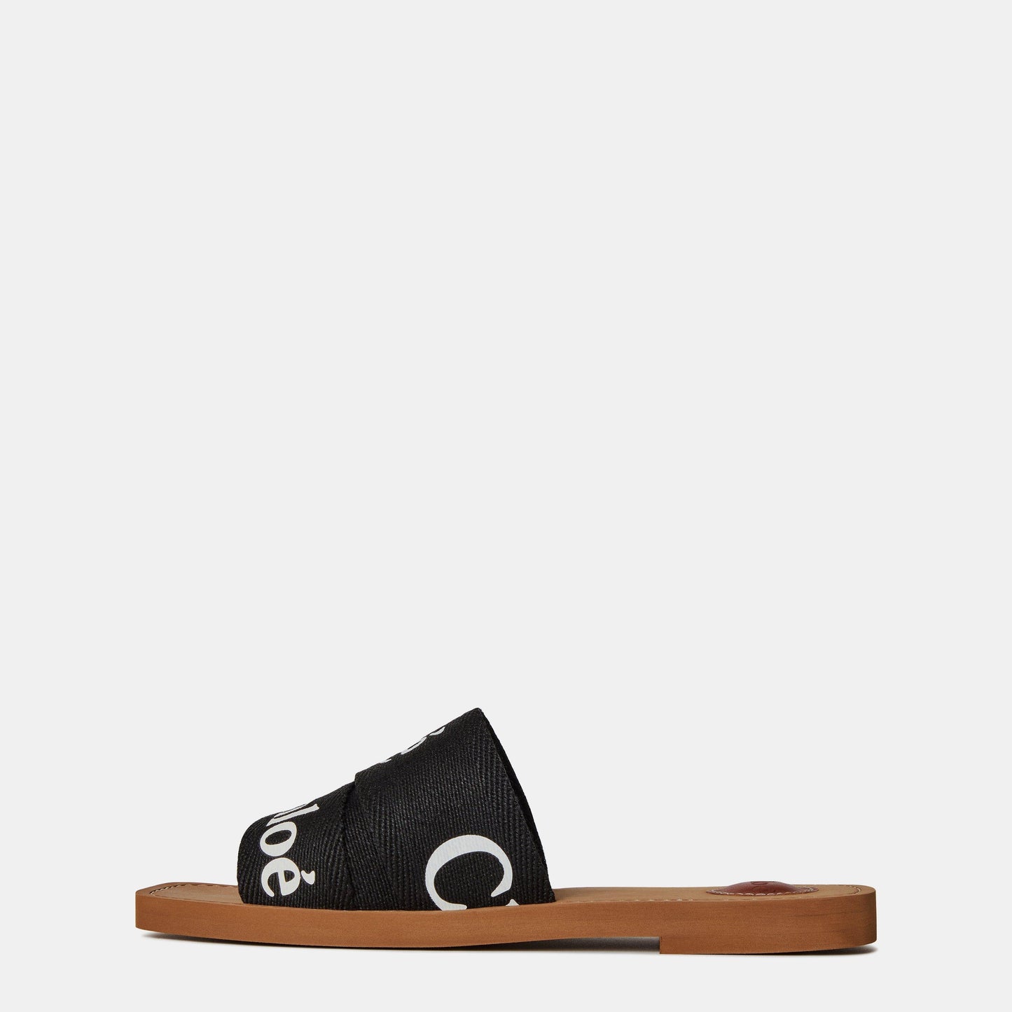 Chloe Woody Flat Mule
