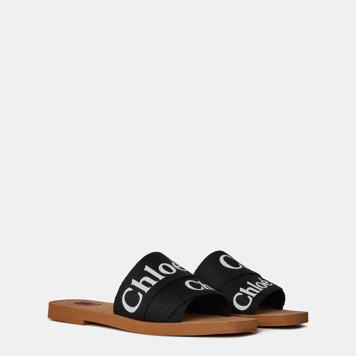Chloe Woody Flat Mule