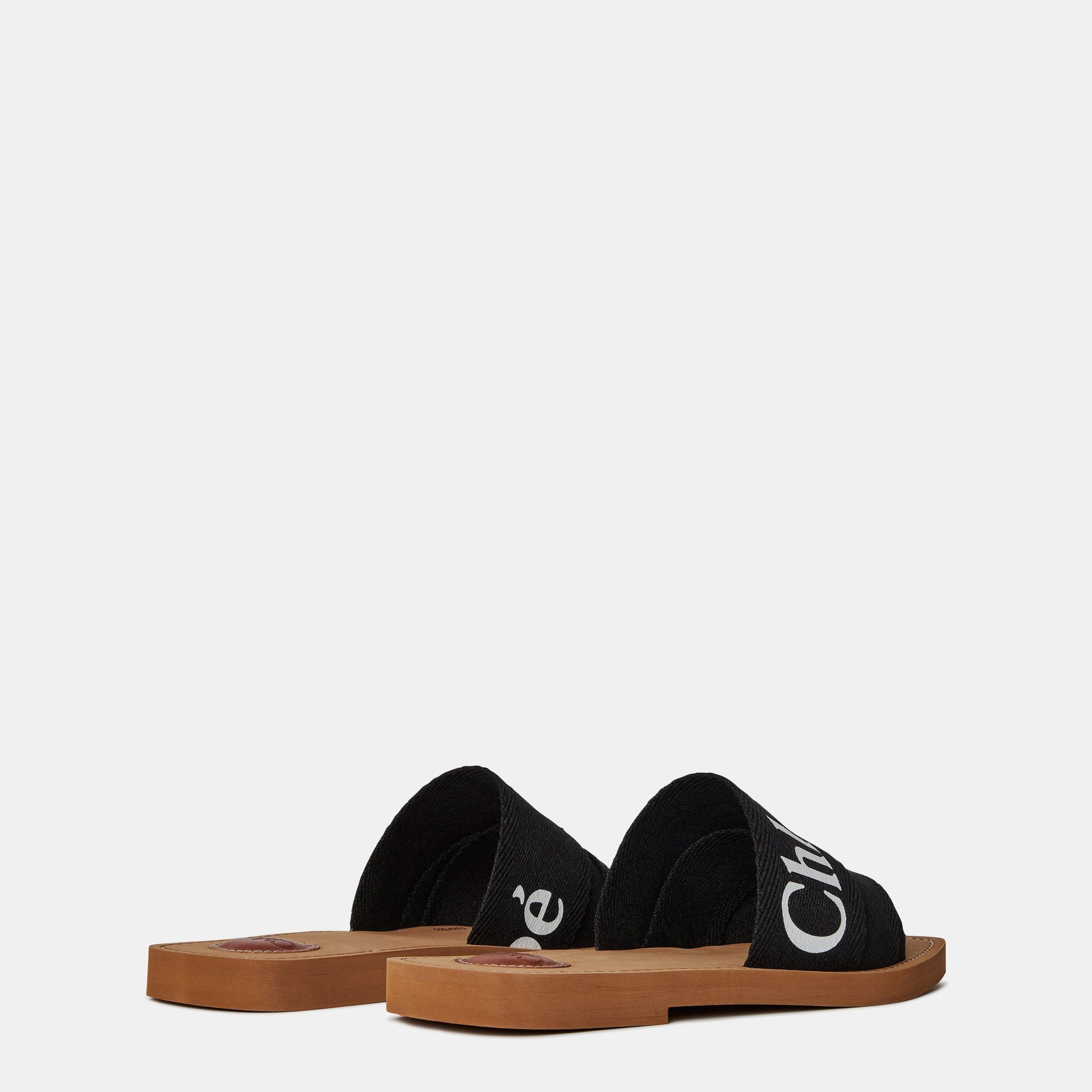 Chloe Woody Flat Mule