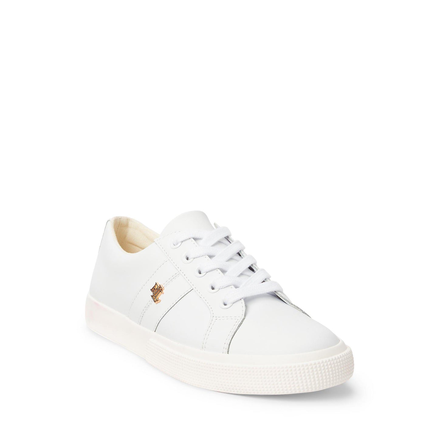 Lauren by Ralph Lauren Women's Janson Leather Court Trainers