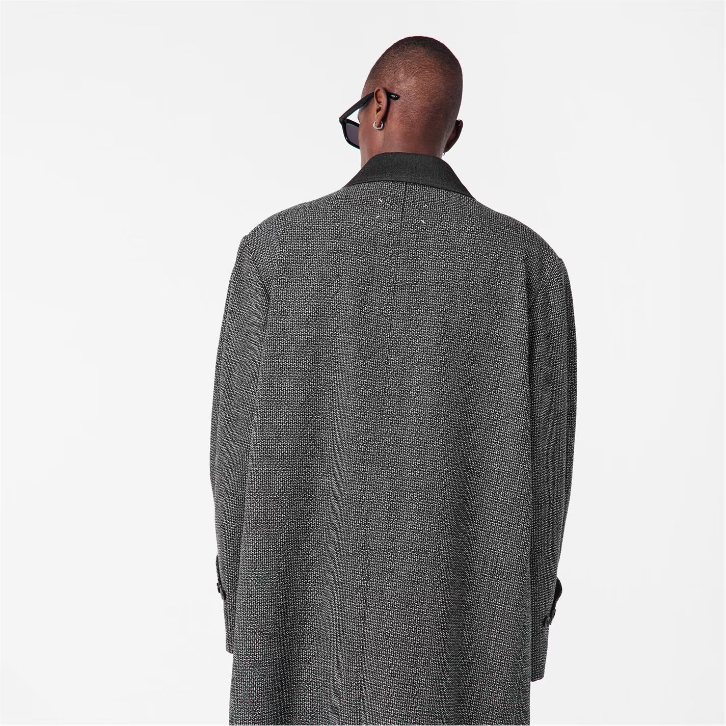 Men's Tweed Overcoat