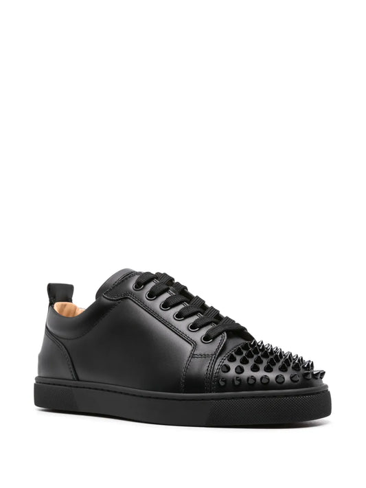 Christian Louboutin Junior Spikes leather sneakers