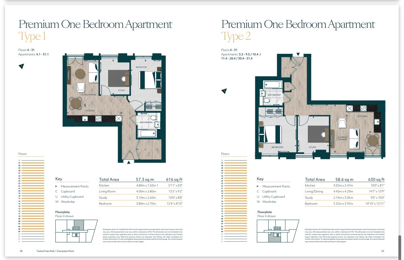 Twelvetrees Park  — Suite 1 2 and 3 Bedroom Ultra Luxury Homes — 24 Hr Concierge and World Class Amenities — West Ham London — E16
