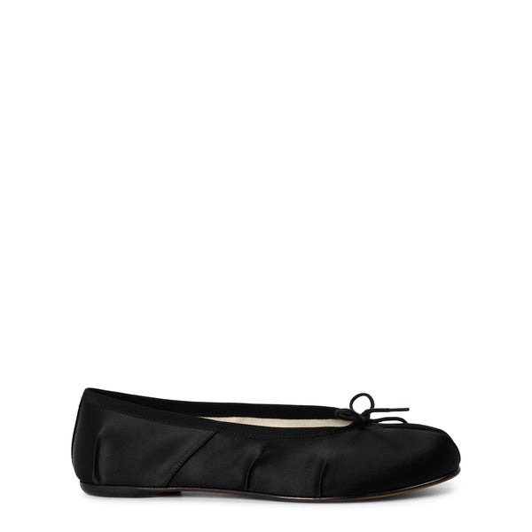 Maison Margiela Leather Tabi Ballet Flats