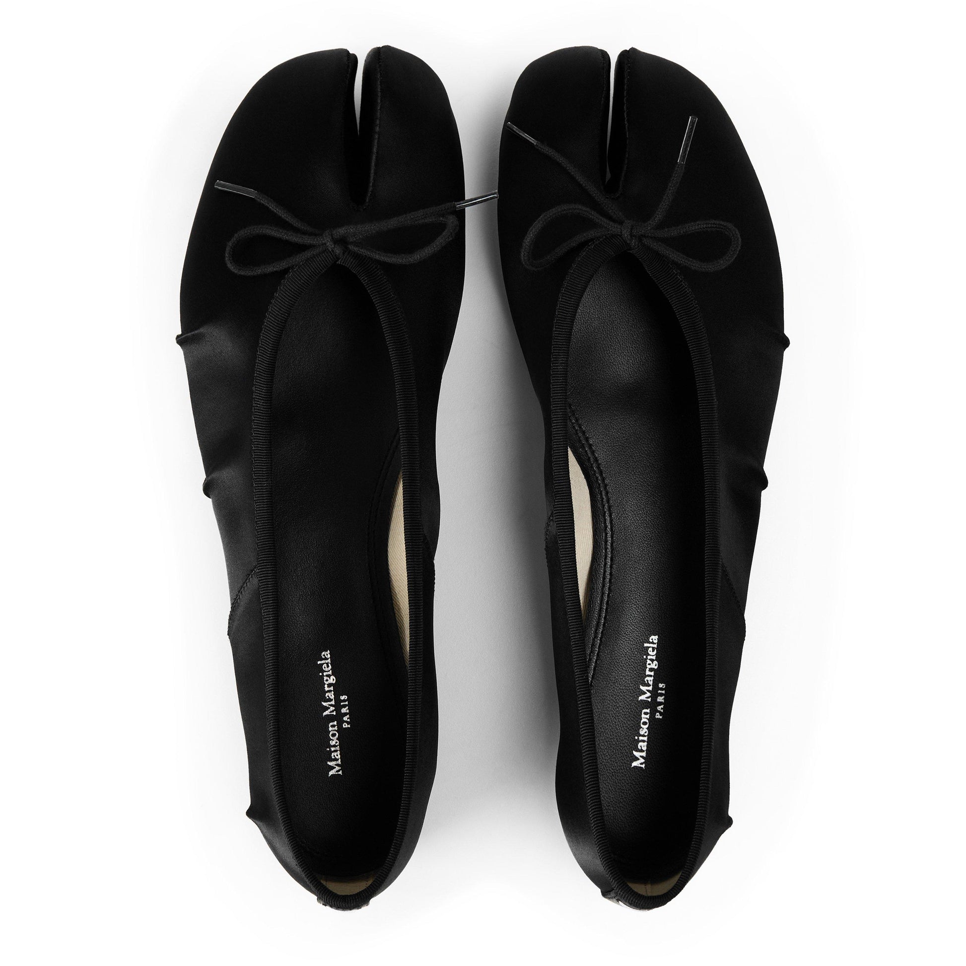 Maison Margiela Leather Tabi Ballet Flats