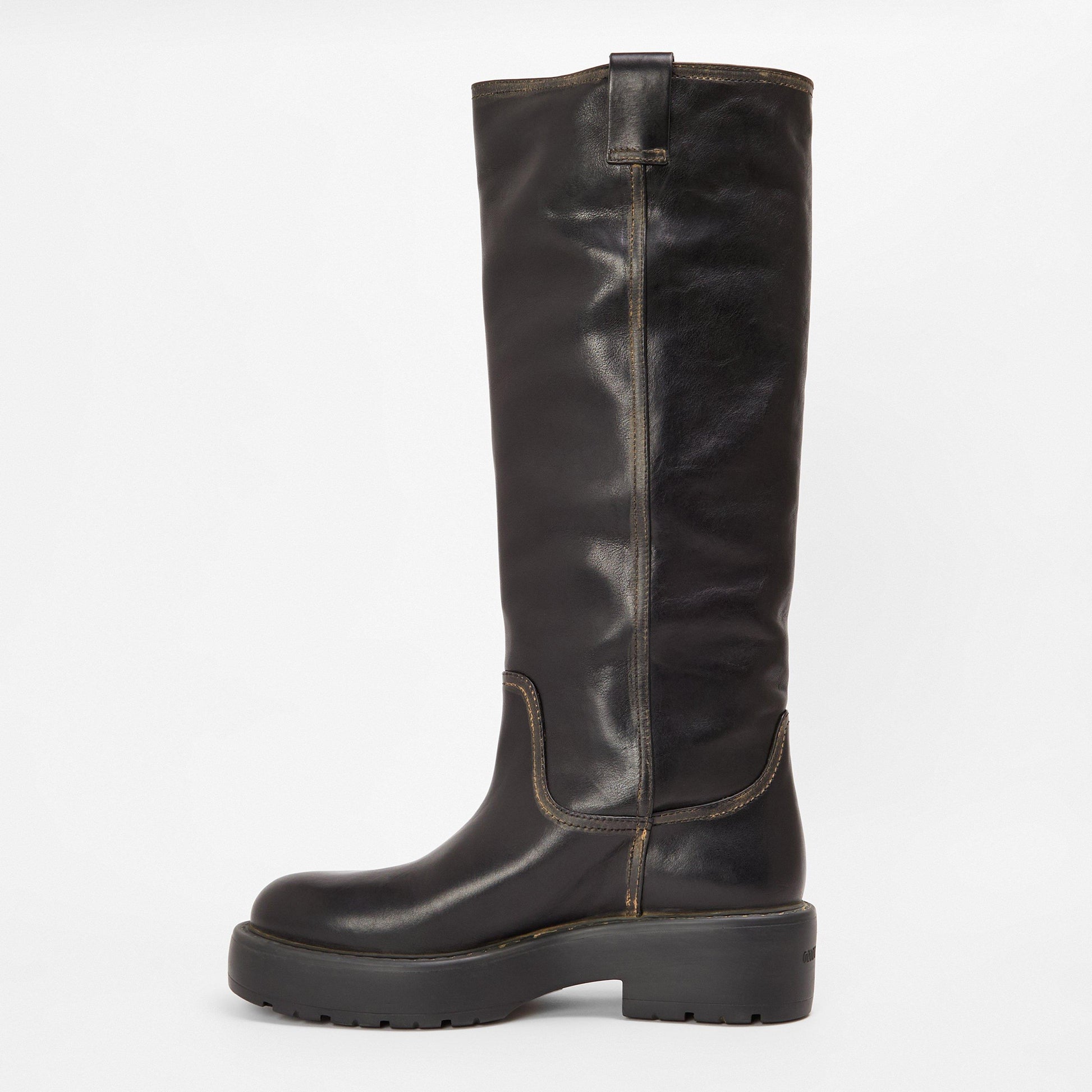 Miu Miu Suede Knee-High Boots