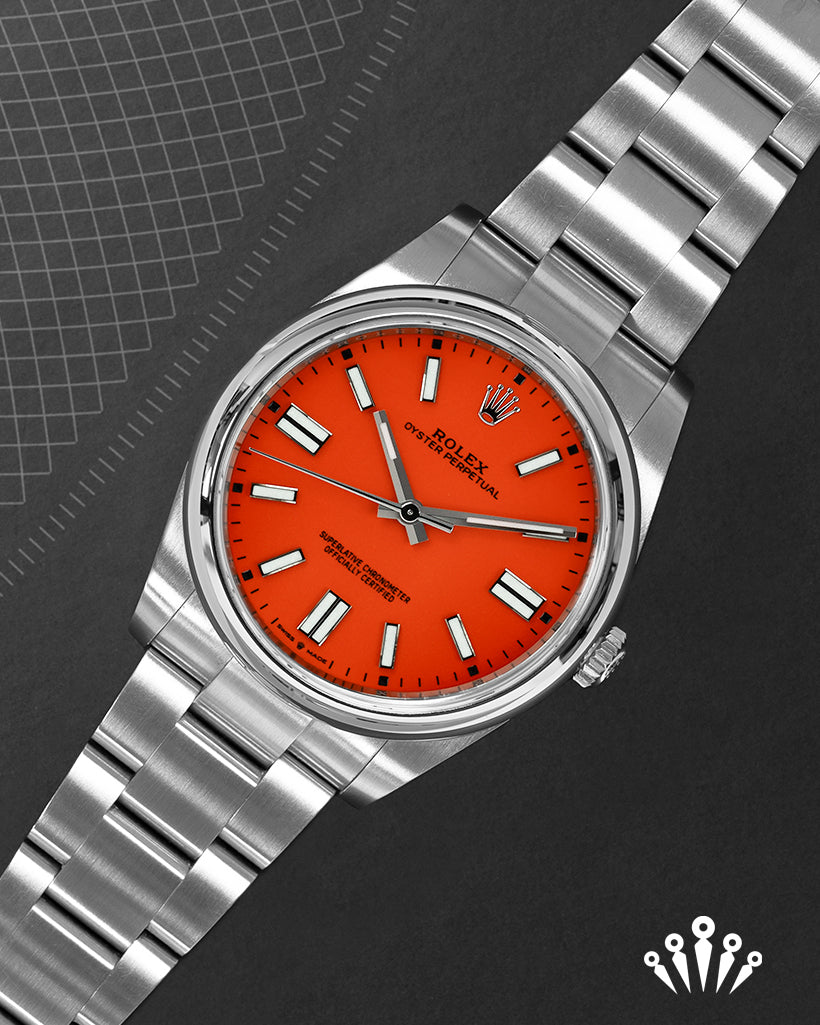 Rolex Oyster Perpetual 41 Coral Red