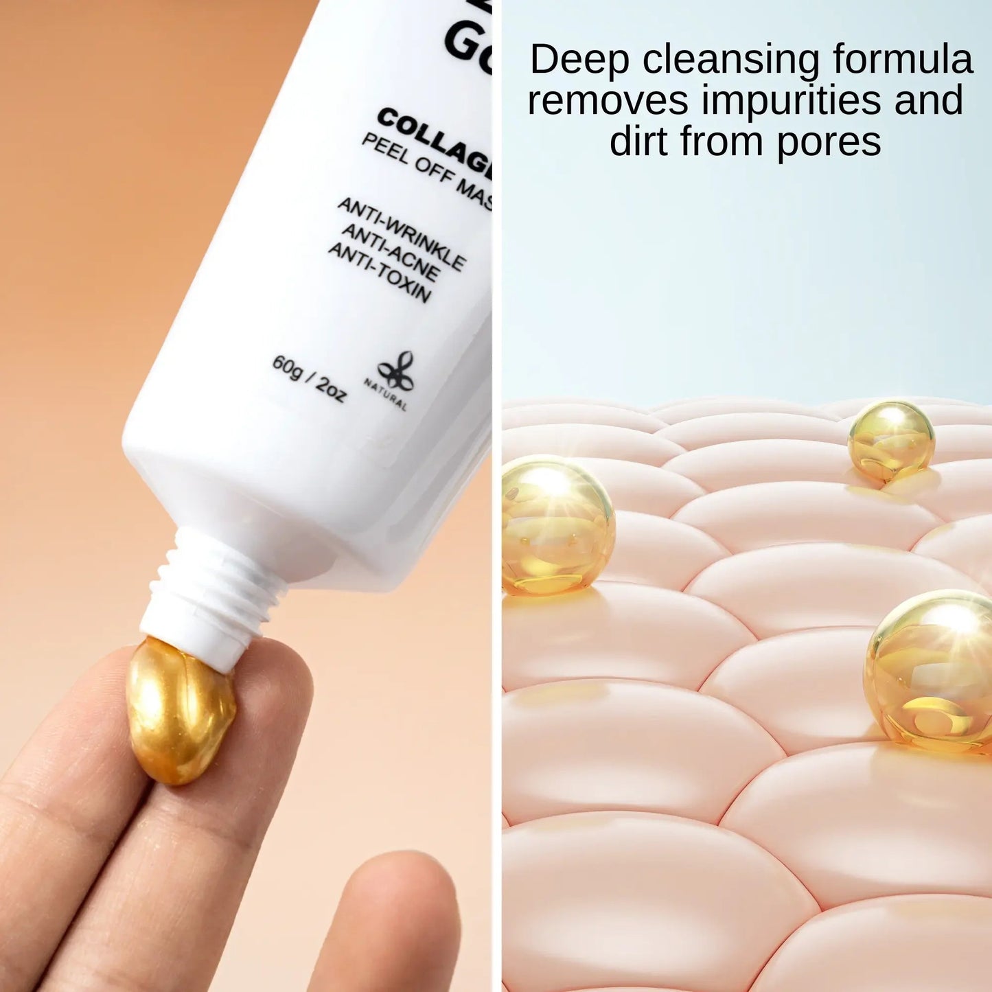 Ammuri Beauty 24K Gold Peel Off Mask for Radiant Skin - Interactive Group