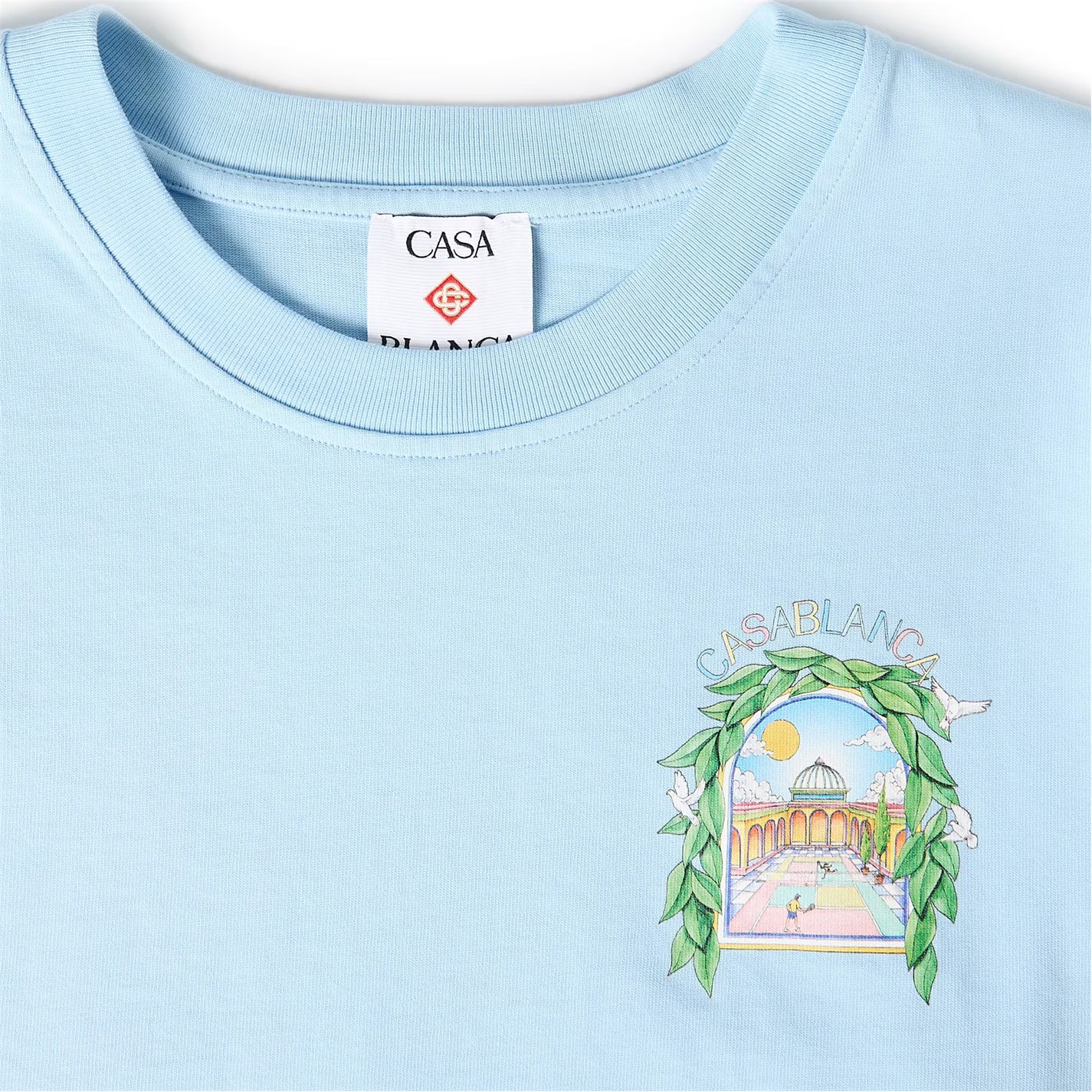 Men's Graphic Cotton L'Arche Tennis Club T-Shirt