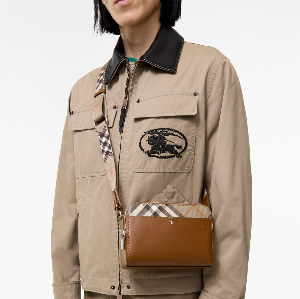 Pop Check Crossbody Bag