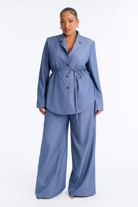 Chic Authority Blazer Pant Set