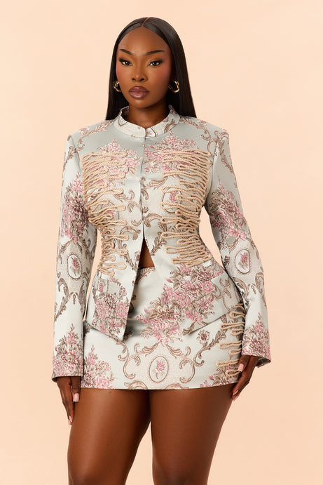 Rylee Jacquard Skirt Set