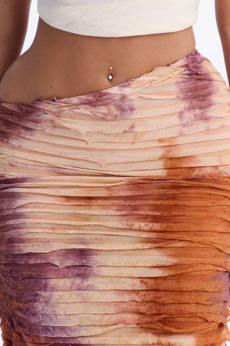 Maylee Textured Maxi Skirt