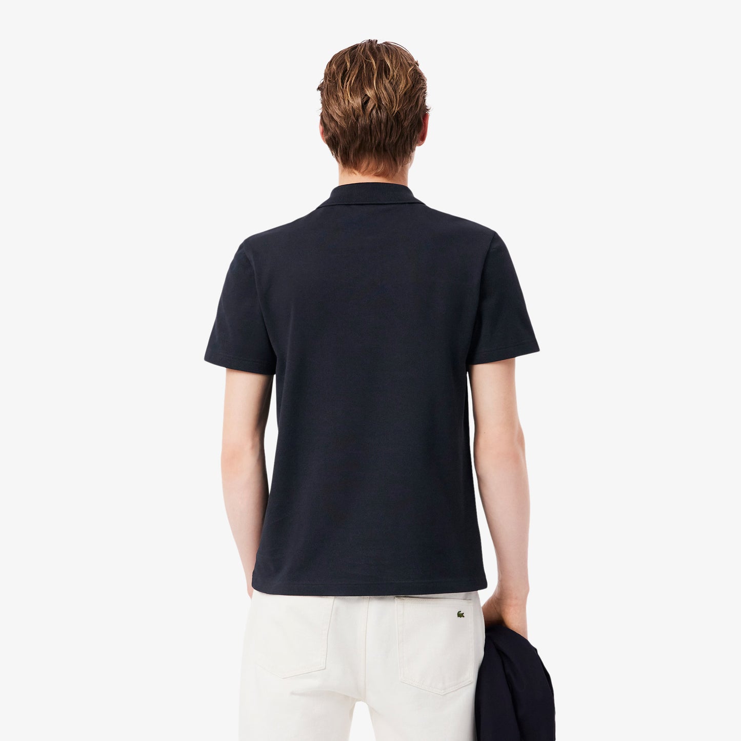 Regular Fit Colour-Block Piqu e9 Polo Shirt