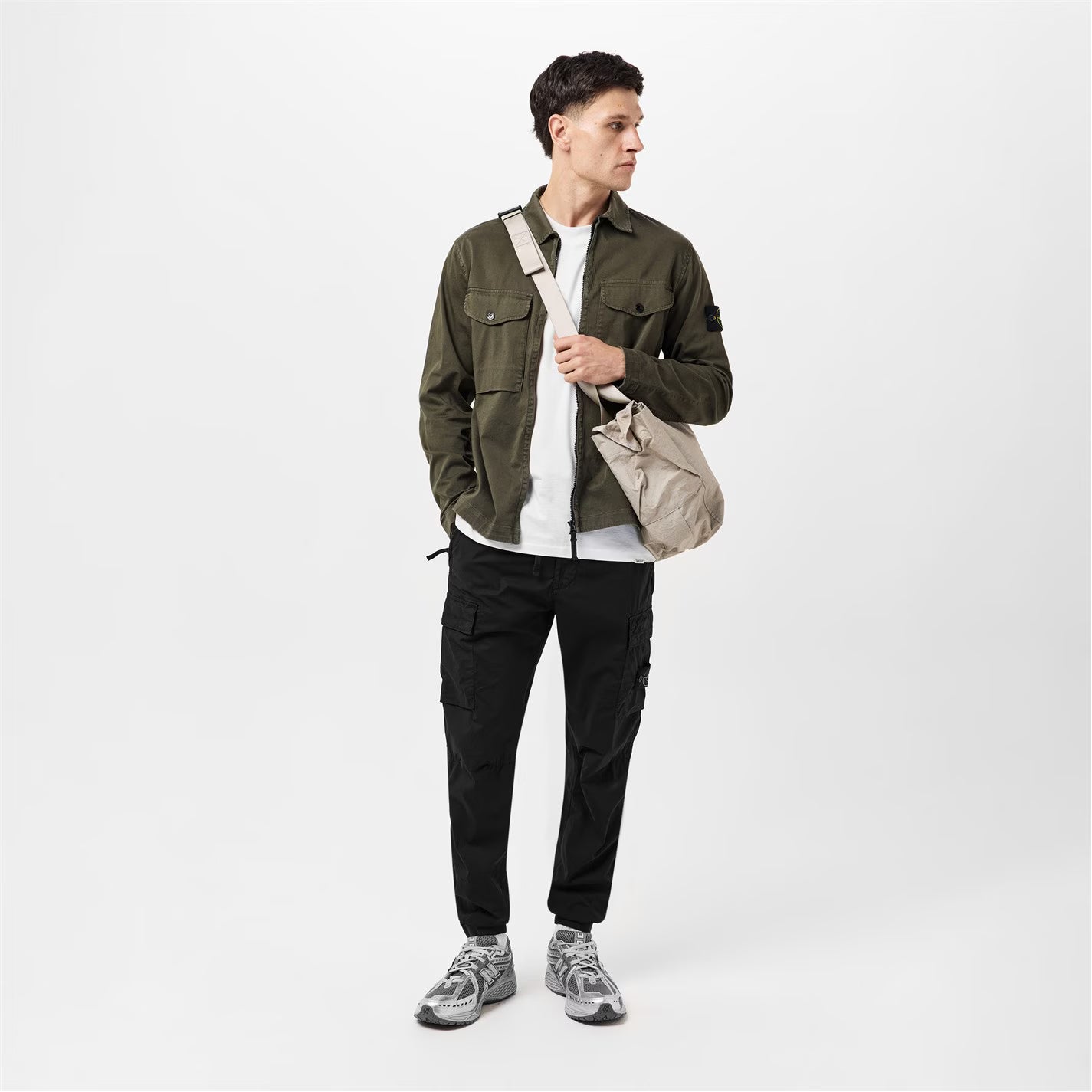 STONE ISLAND Men's Tela Cargo Trousers