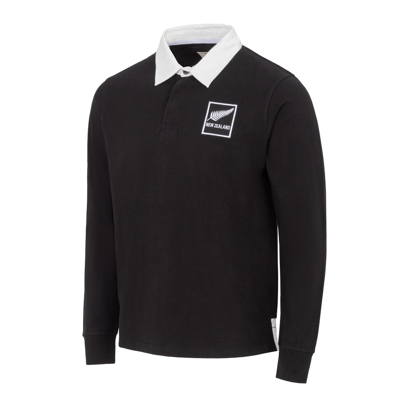 KooGa Vintage Long Sleeve Rugby Shirt Mens