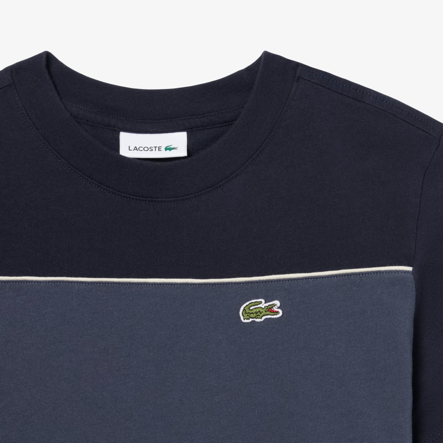 Cotton Colour-Block T-shirt