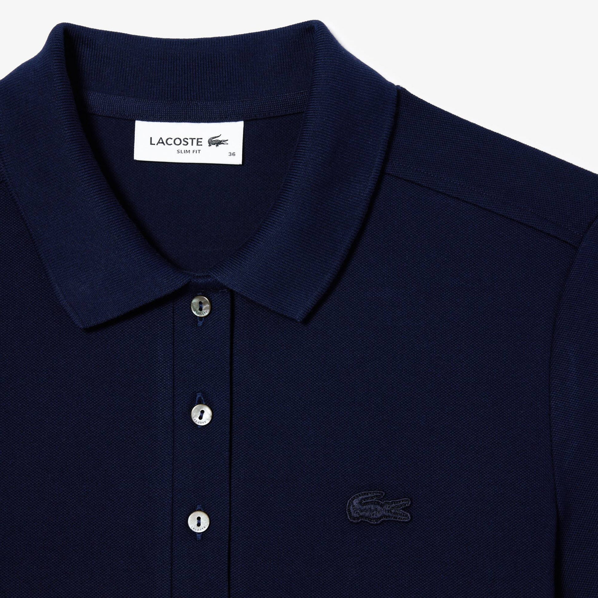 L.12.D Slim Fit Stretch Piqué Polo Shirt