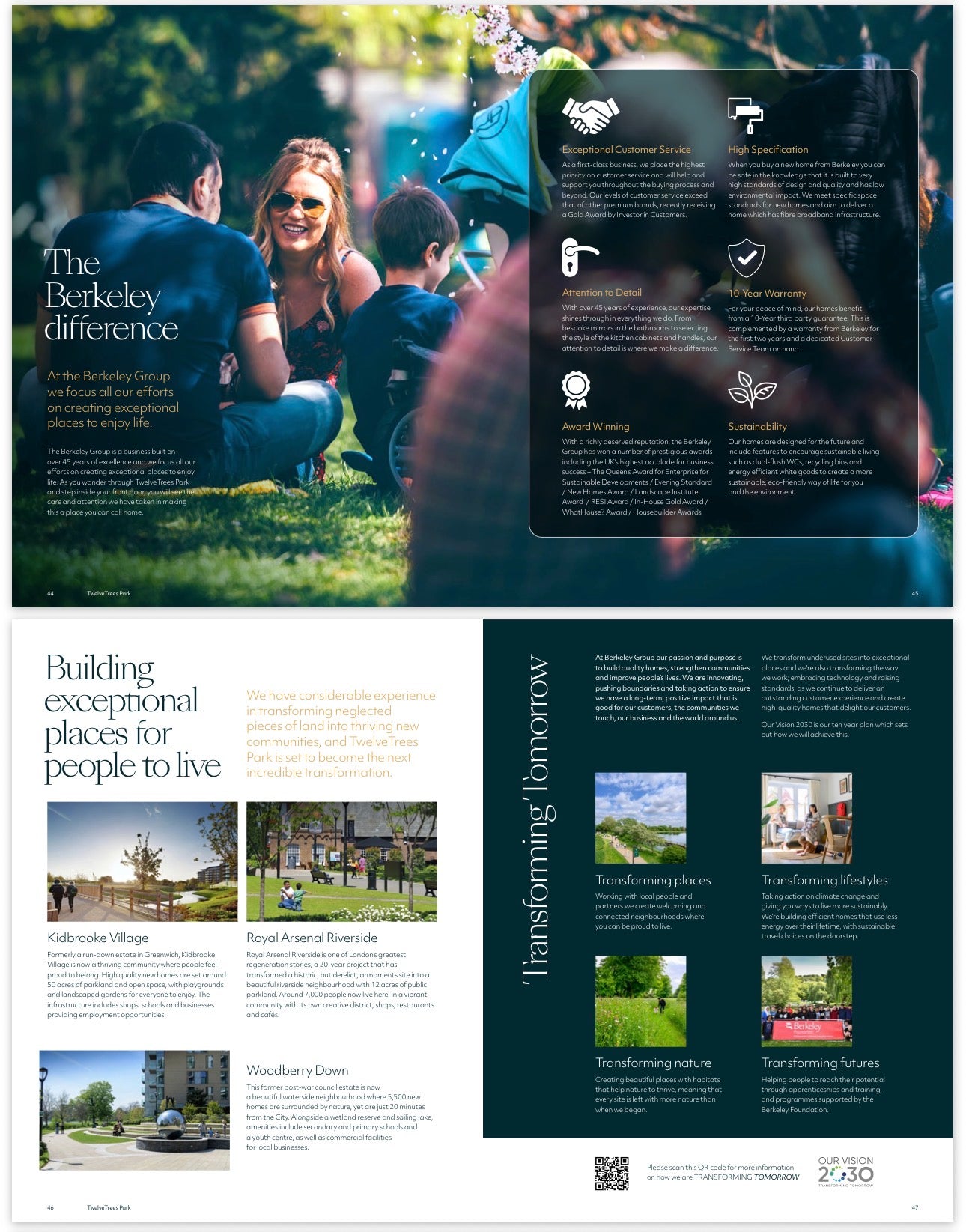 Twelvetrees Park  — Suite 1 2 and 3 Bedroom Ultra Luxury Homes — 24 Hr Concierge and World Class Amenities — West Ham London — E16