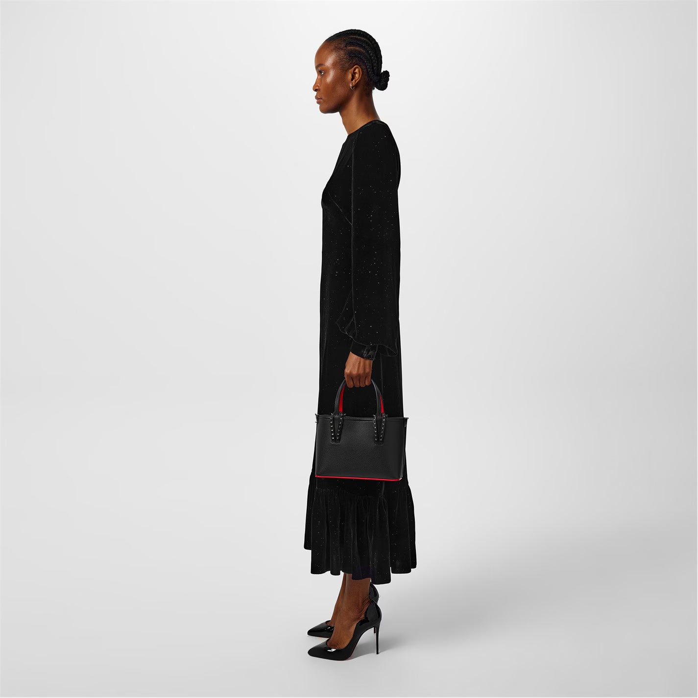 Women's Hot Chick Leather Pumps, 100mm