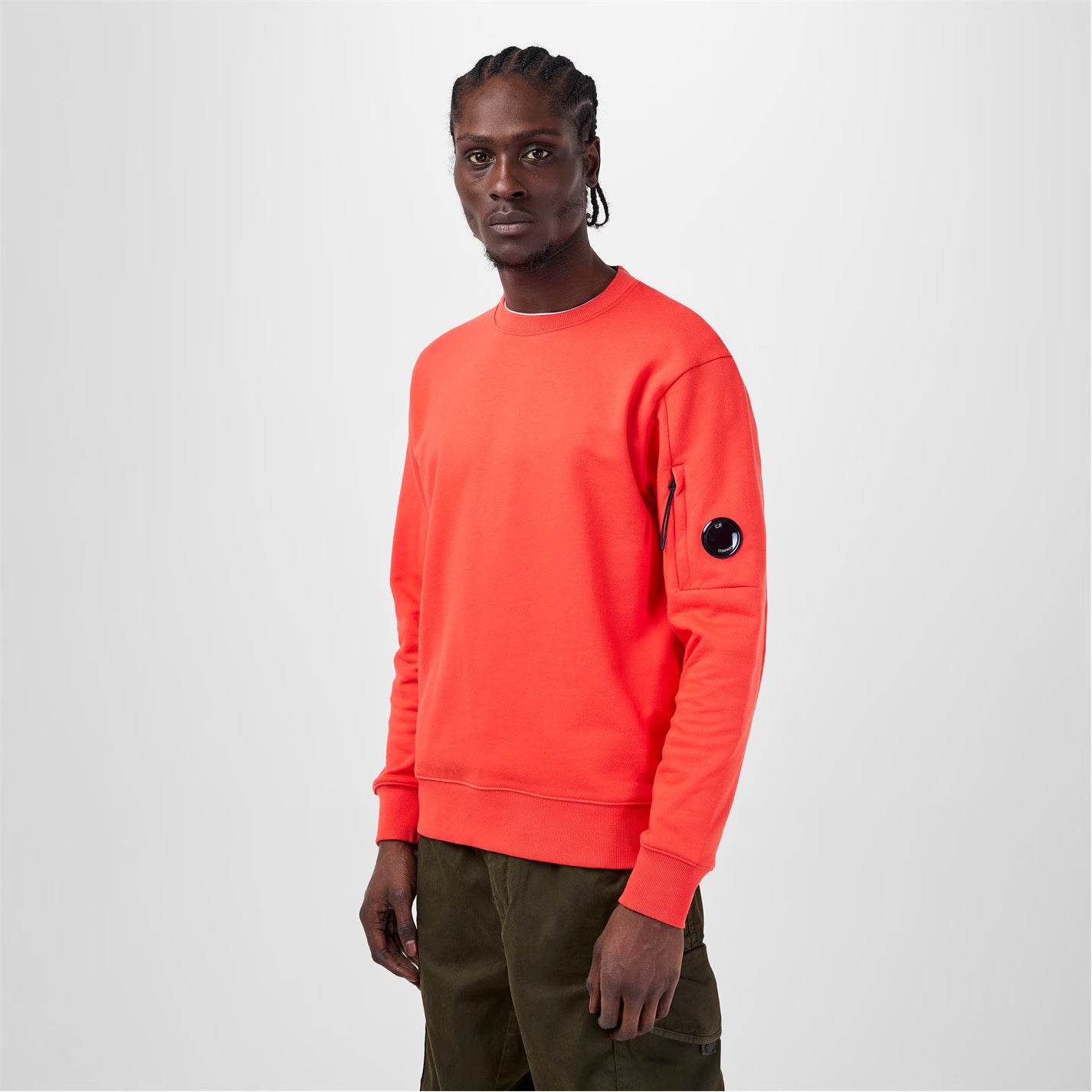 CP COMPANY Men's Lens Crew-neck Sweatshirt