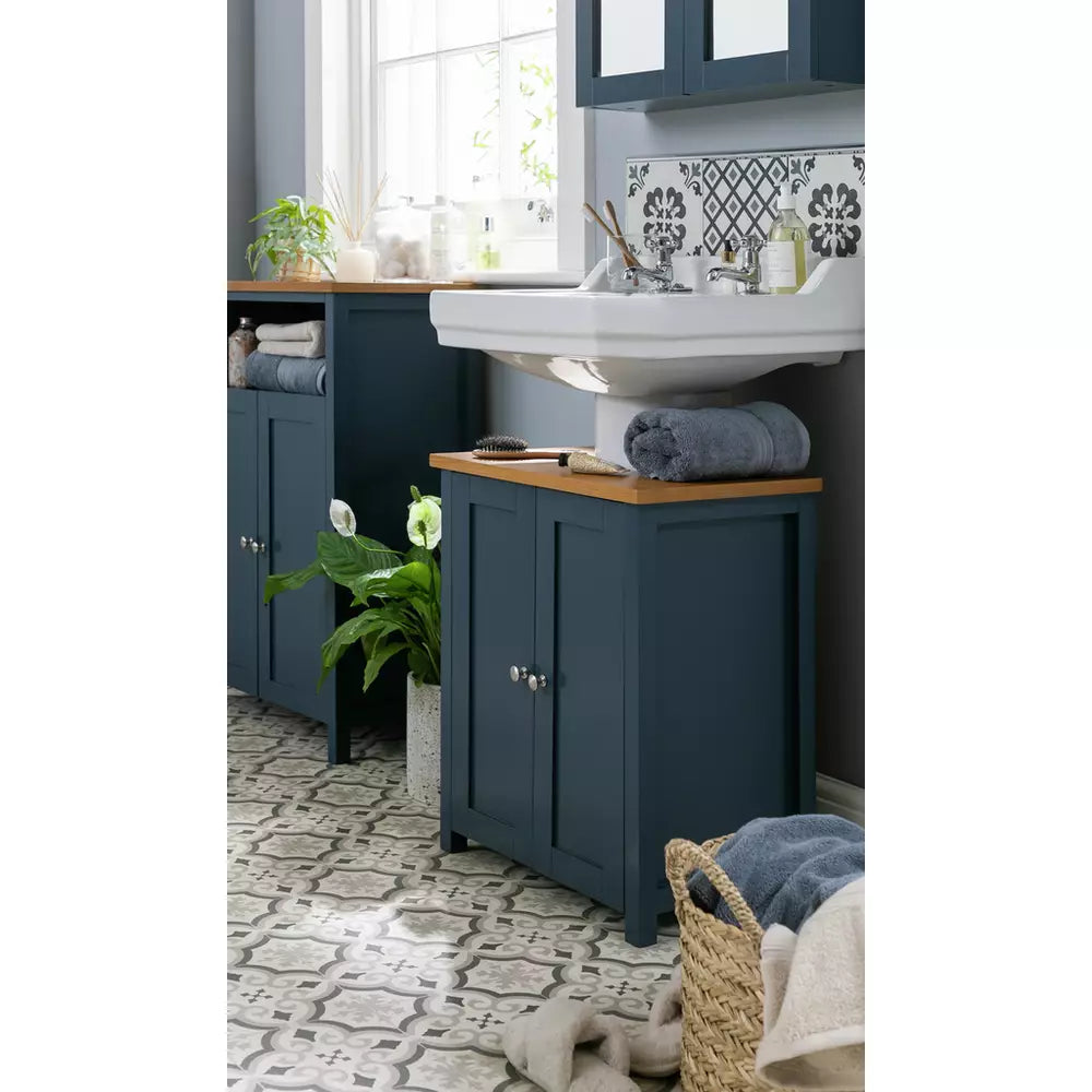 Argos Home Livingston Under Sink Unit - Blue