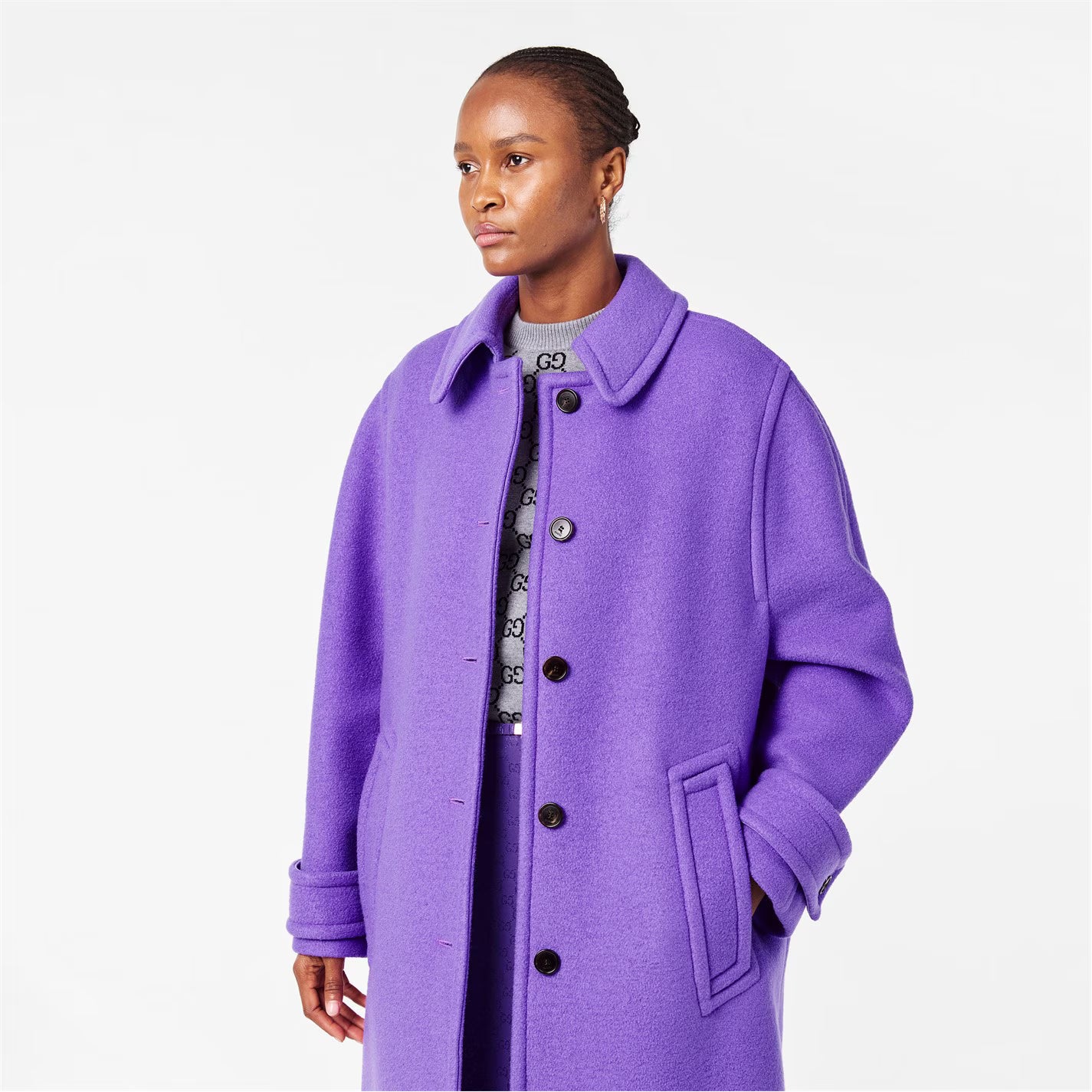 Women's Wool Overcoat