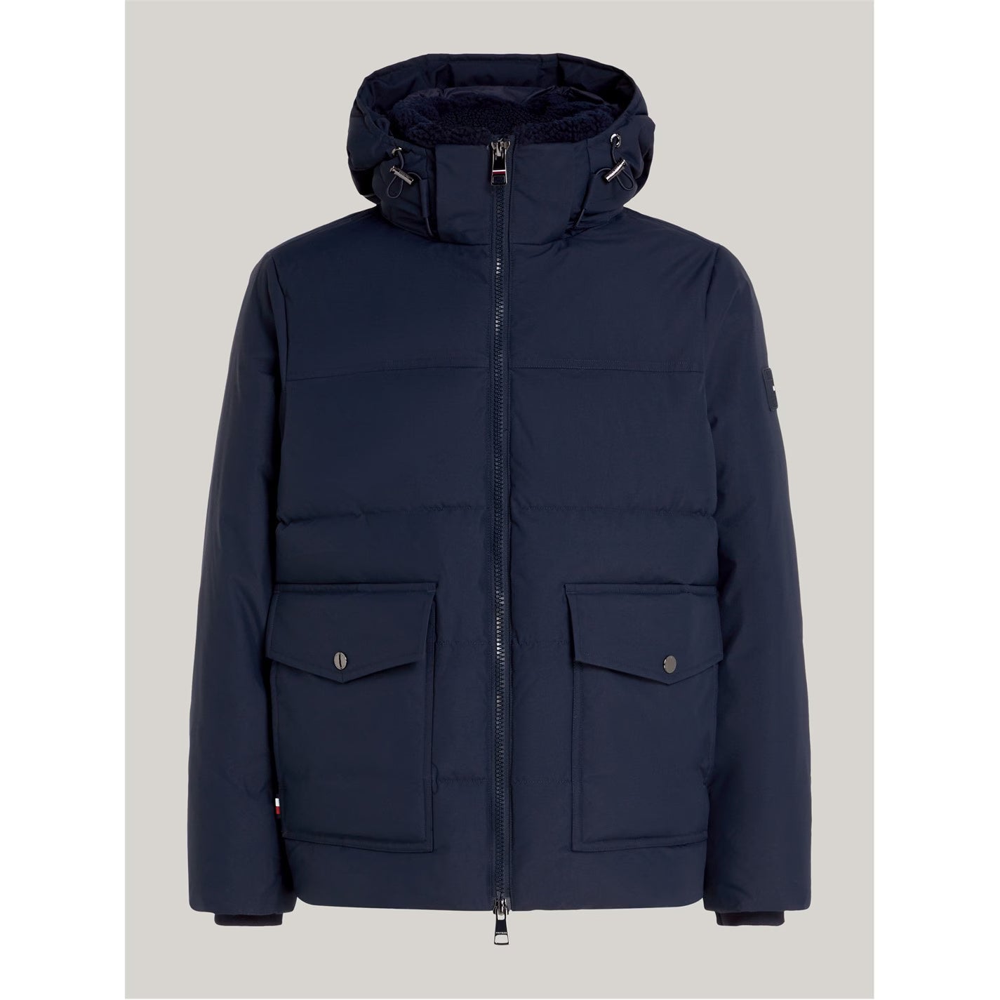 Tommy Hilfiger Men's Rockie Utility Medium-Weight Insulated Medium Puffer Jacket
