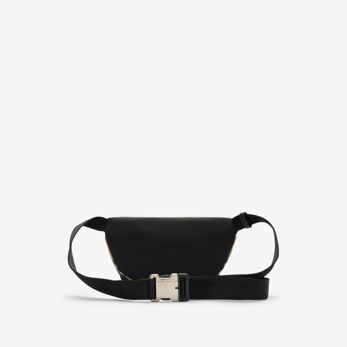 Check Trim Belt Bag