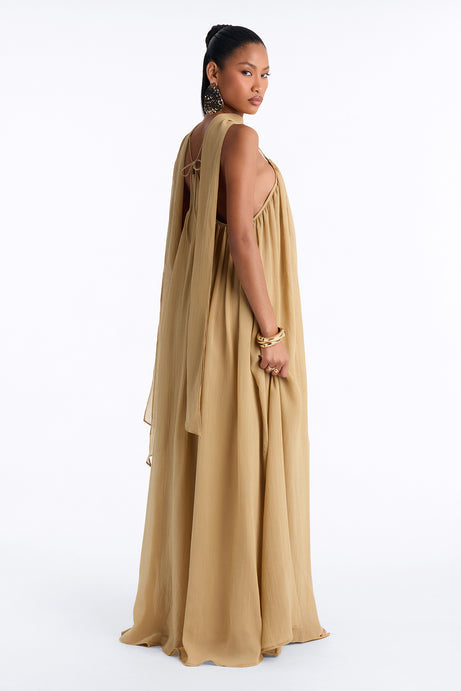 Elara Flowy Maxi Dress