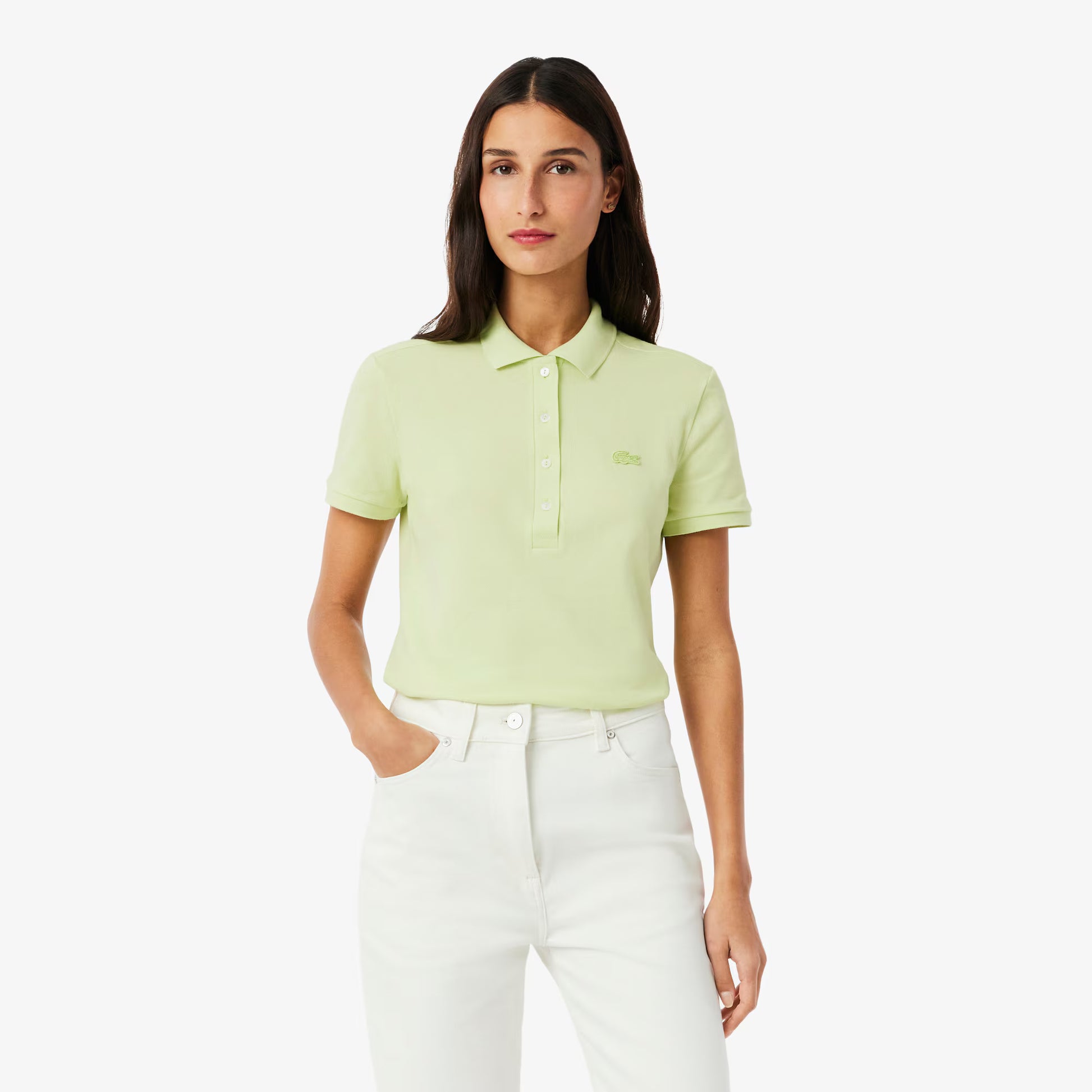 L.12.D Slim Fit Stretch Piqué Polo Shirt