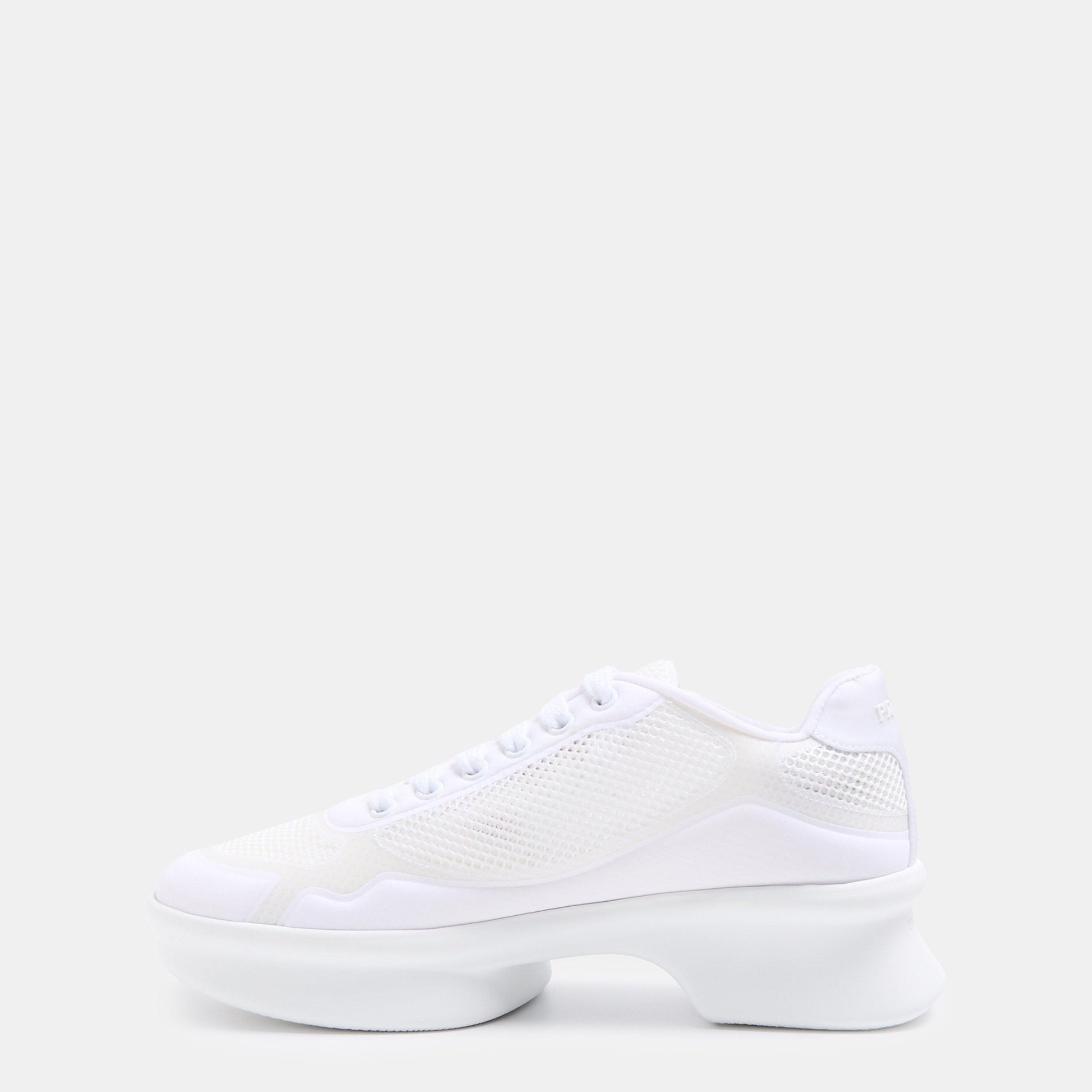 Prada Women's Nylon and Mesh Chunky Trainers