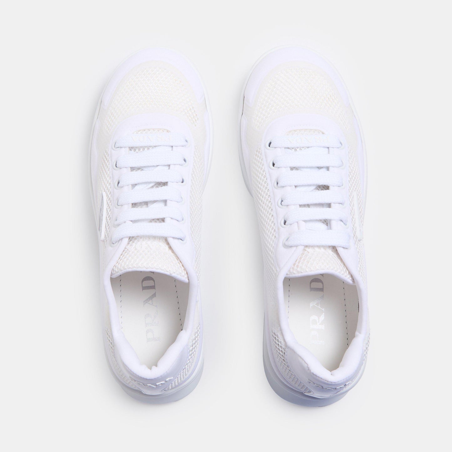 Prada Women's Nylon and Mesh Chunky Trainers