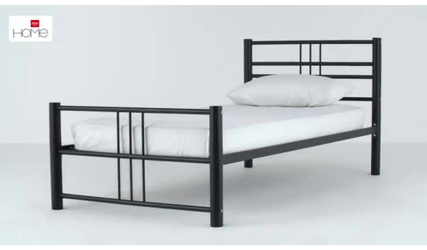 Argos Home Atlas Single Metal Bed Frame - Black