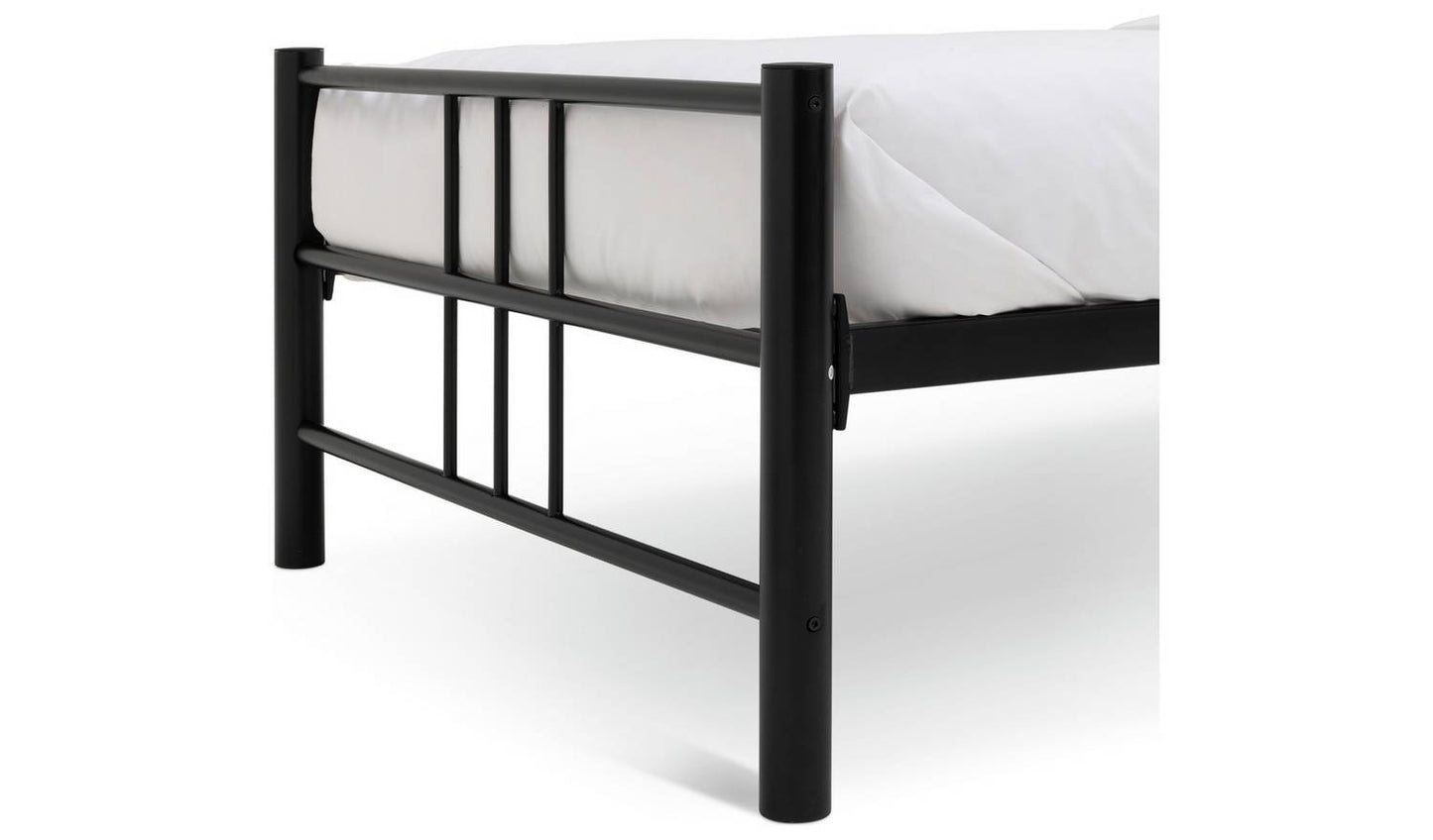 Argos Home Atlas Single Metal Bed Frame - Black