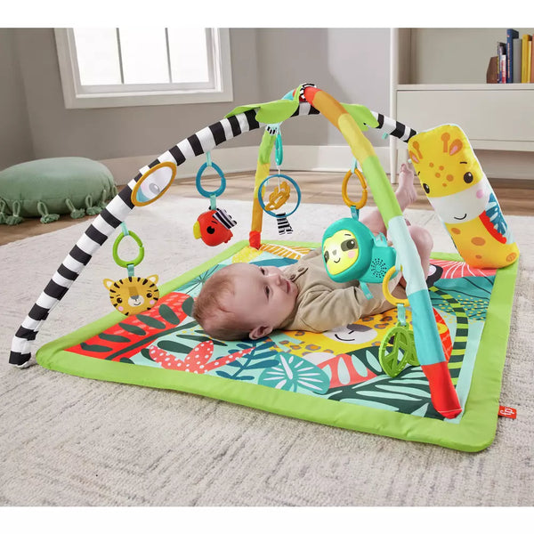 Fisher-Price 3-in-1 Rainforest Sensory Baby Gym