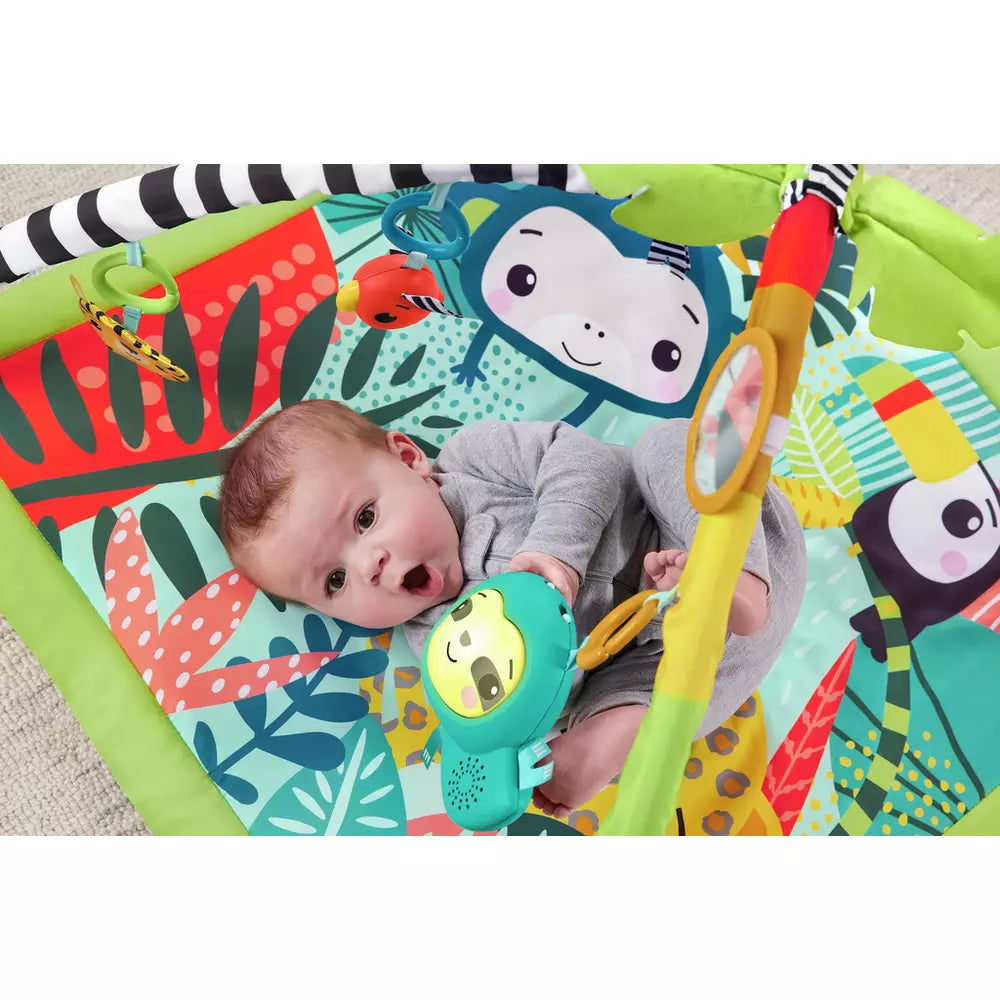 Fisher-Price 3-in-1 Rainforest Sensory Baby Gym