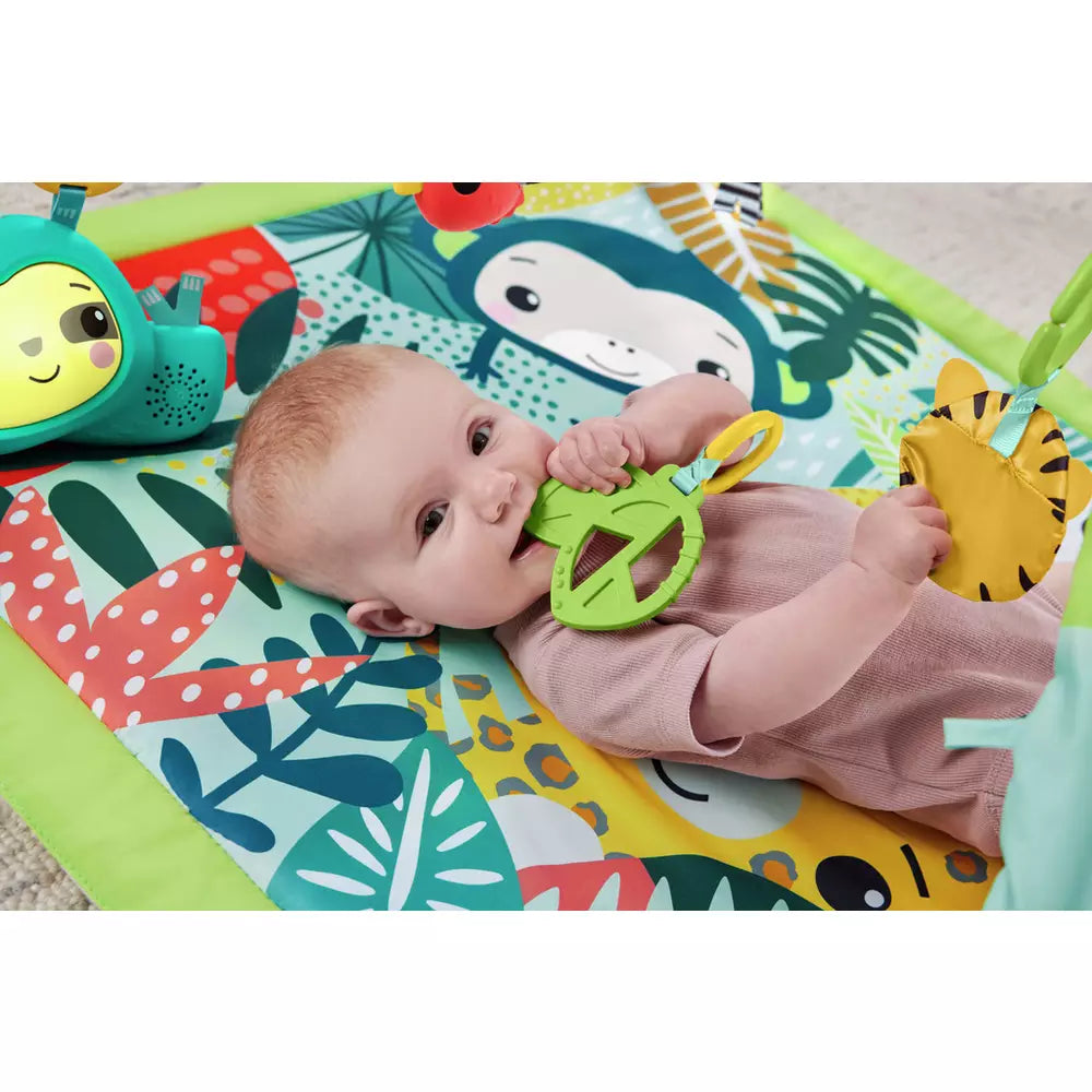 Fisher-Price 3-in-1 Rainforest Sensory Baby Gym