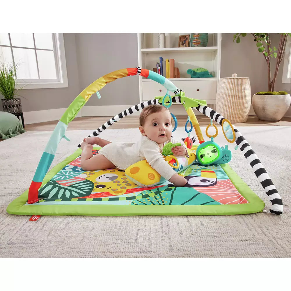 Fisher-Price 3-in-1 Rainforest Sensory Baby Gym