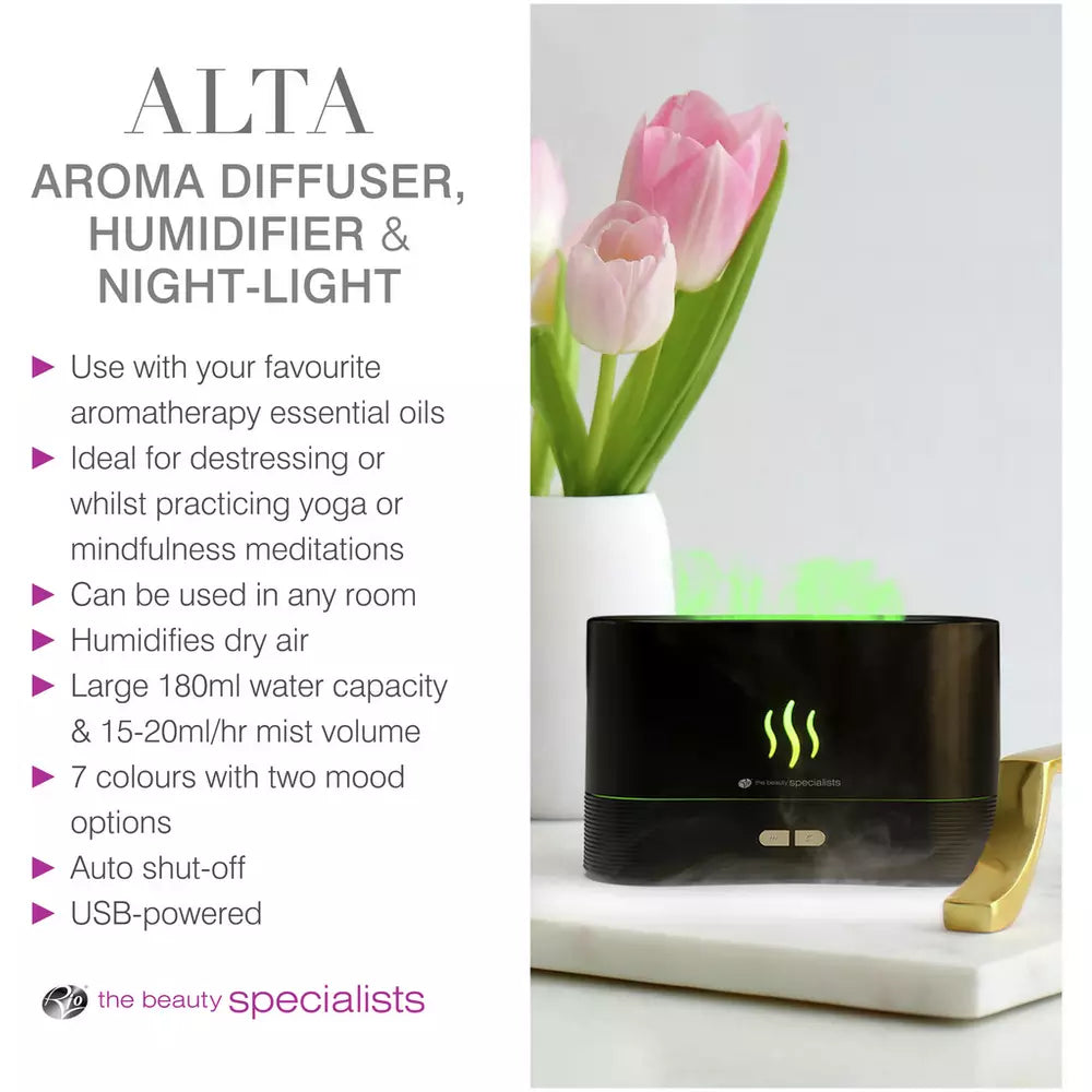 Rio Alta Diffuser, Humidifier and Night Light