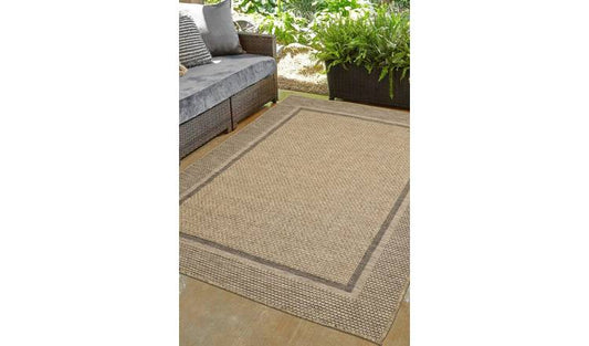 Solstice Latte Indoor Outdoor Rug - 160X230 - Natural