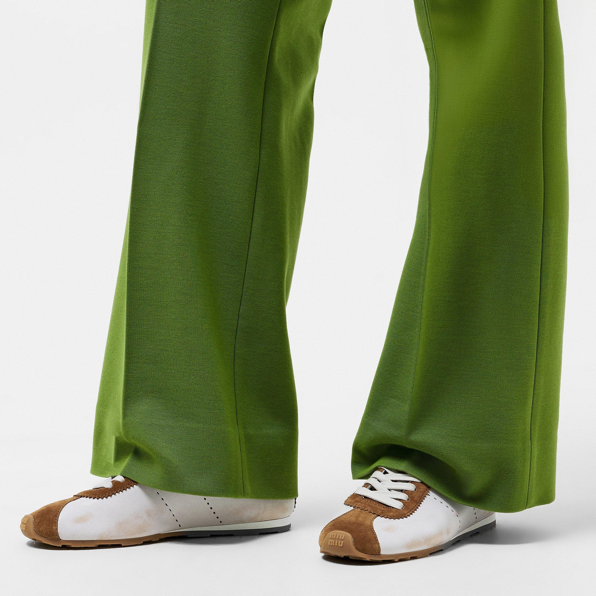 Miu Miu Plume Suede Sneakers