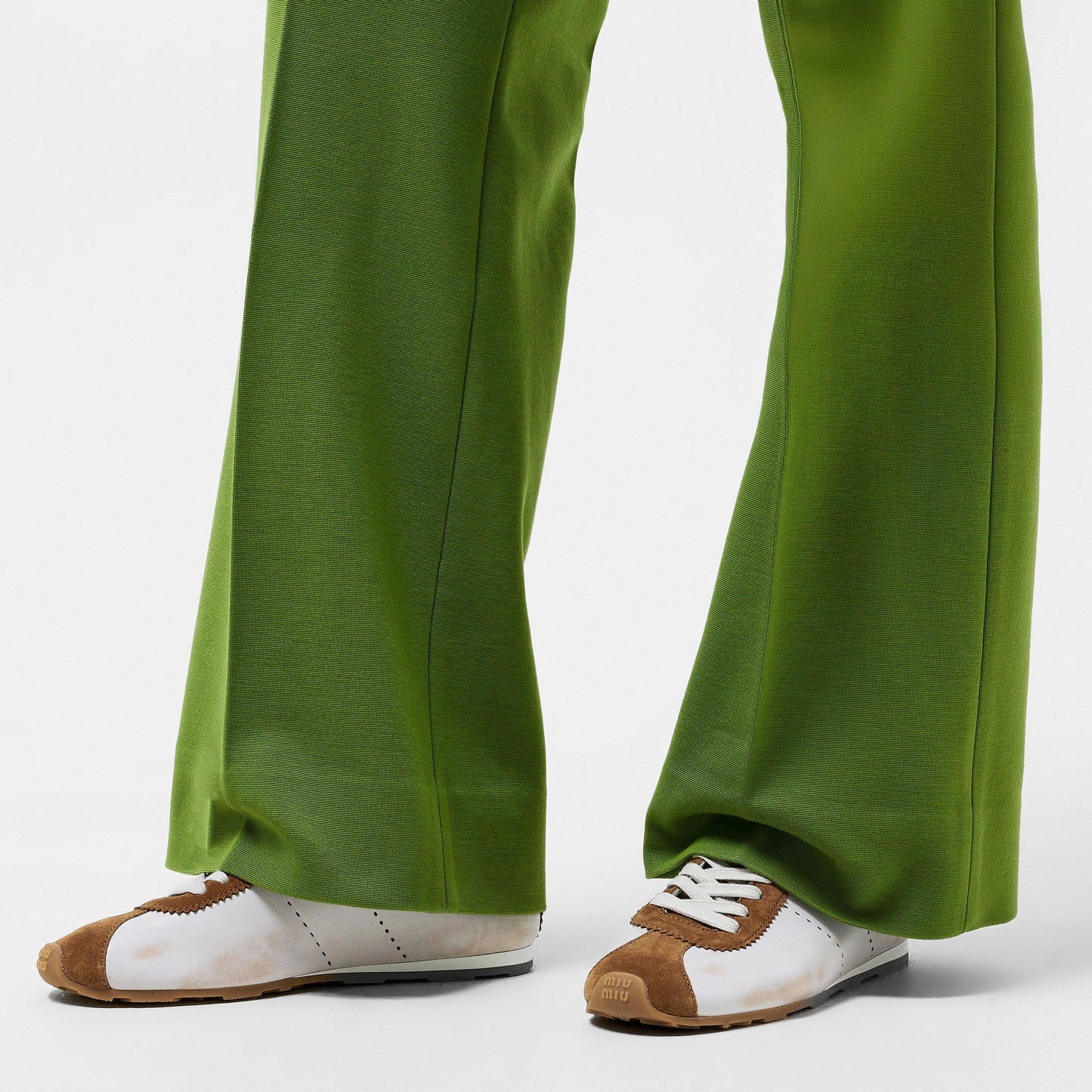 Miu Miu Plume Suede Sneakers