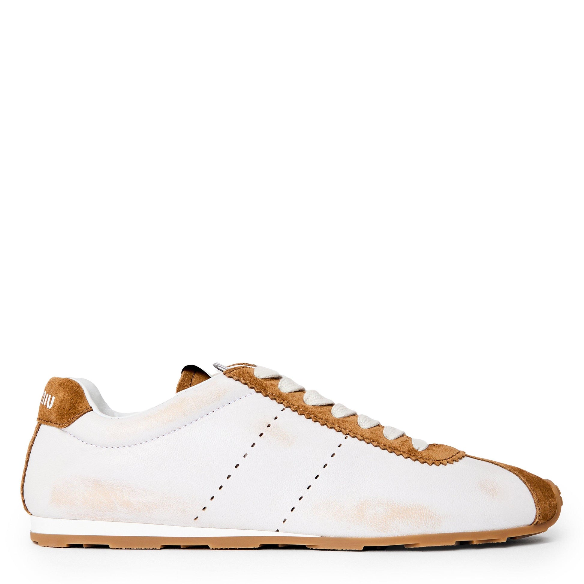 Miu Miu Plume Suede Sneakers