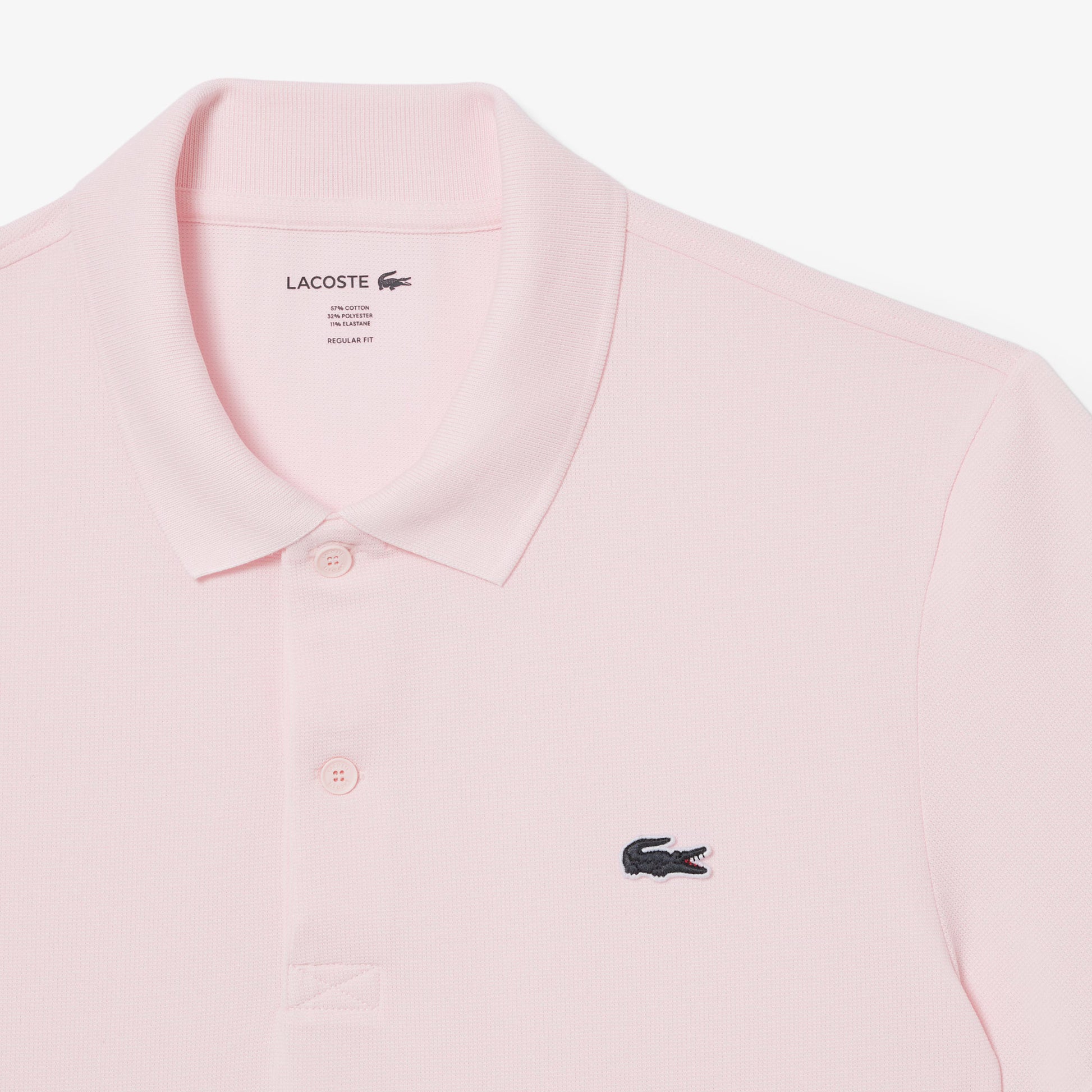 Regular Fit Cotton Blend Polo Shirt