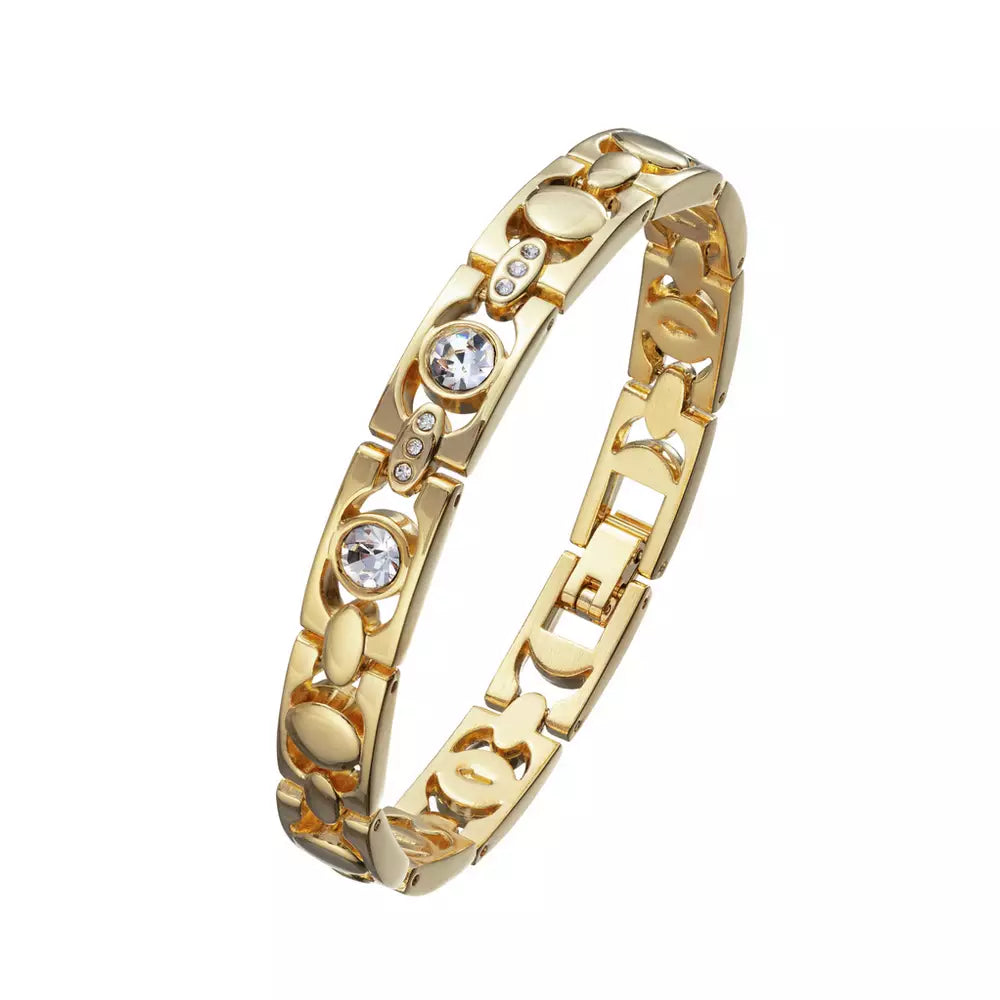 Limit Ladies' Gold Plated Bracelet, Pendant and Watch Set