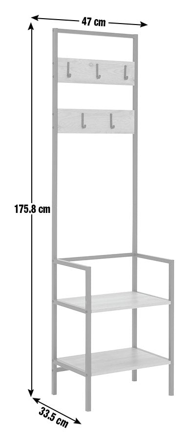 Argos Home Loft Living Hallway Tree - Oak
