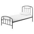 Argos Home Pippa Single Metal Bed Frame - Dark Grey