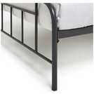 Argos Home Pippa Single Metal Bed Frame - Dark Grey